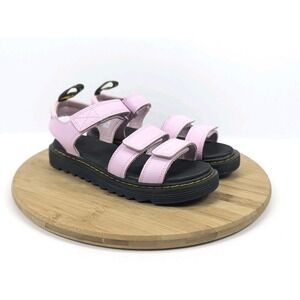 Dr Martens Sandals Womans 6 SoftWair Klaire Y Pink Strappy Doc DM Ladies Grunge